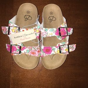 Flower sandals